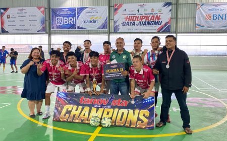 Miniboy Juara Tanovista Cup I, Bukti Besarnya Potensi Futsal Taput