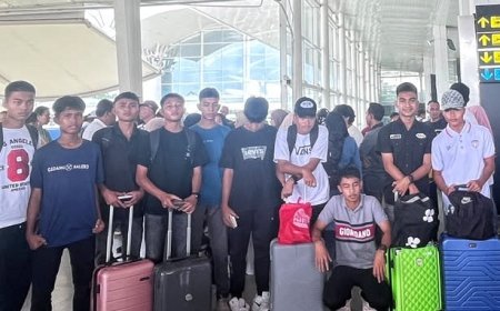 Viral! Rombongan Tim Sepak Bola Dikabarkan Gagal Terbang dari Bandara Kualanamu