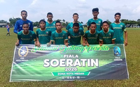 Hasil Piala Suratin U-15 Kota Medan: Ijeck FA dan Disporasu Pesta Gol, Inspire FC Menang Tipis