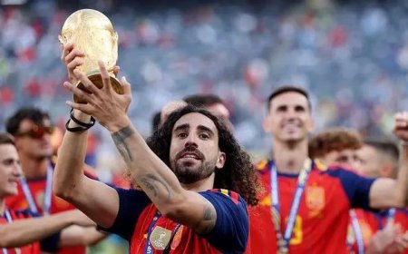 Kisah Haru Marc Cucurella: Anak Didiagnosis Autisme, Jadi Titik Balik Hidup Sang Bek Spanyol
