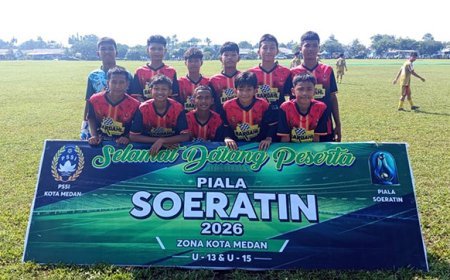 Hasil Piala Suratin U-15 Di Medan: Mabar Putra Menang Telak, Disporasu Amankan Kemenangan