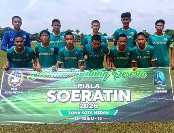 Hasil Piala Suratin U-15 Kota Medan: Ijeck FA dan Disporasu Pesta Gol, Inspire FC Menang Tipis