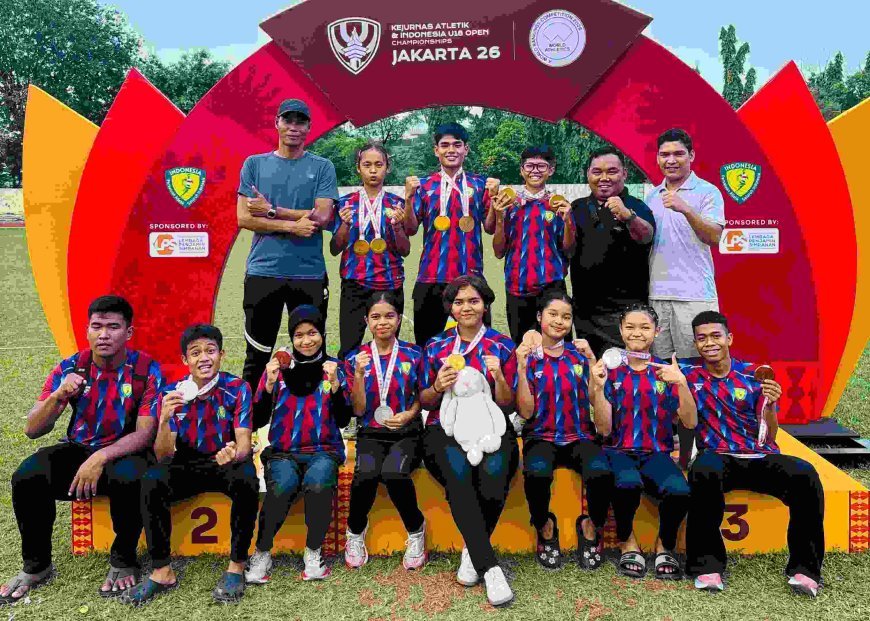 Atlet PASI Binaan PPI KONI Sumut Torehkan Sejarah dan Rekor di Kejurnas Atletik 2026 Jakarta