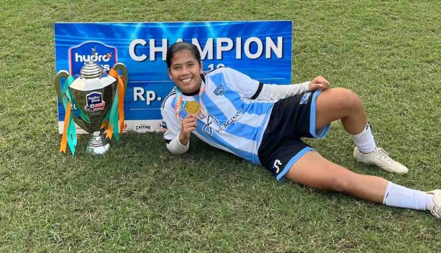Dinda Yosephine Manurung Putaran Nasional HPSL Bersama Tigers Football Academy Surabaya