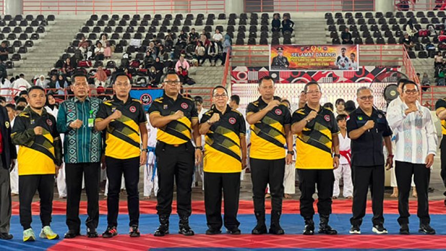 KONI Medan Hadiri Pembukaan Kejuaraan Daerah (Kejurda) Inkanas Piala Kapolda Cup VII