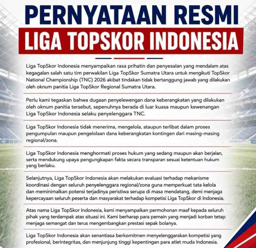 Viral Rombongan Tim Sepak Bola Gagal Terbang dari Kualanamu, Liga TopSkor Indonesia Buka Suara