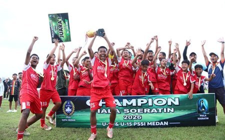 Utamasia Juara Piala Suratin U-15 Medan 2026, Mabar Putra Terbaik di U-13