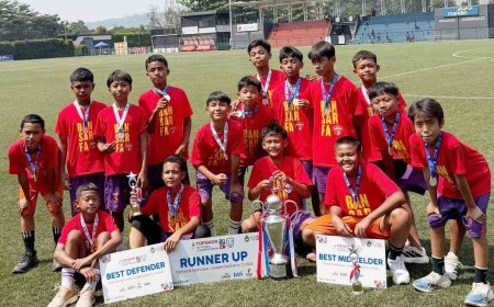 Bansar FA Gebang Jadi Runner-up Liga Top Skor Nasional, Borong Dua Gelar Individu