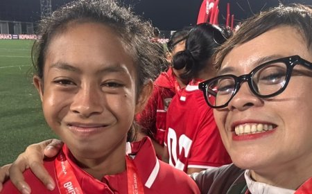 PSSI Sumut Beri Semangat untuk Fadilla Punggawa Timnas Putri Indonesia
