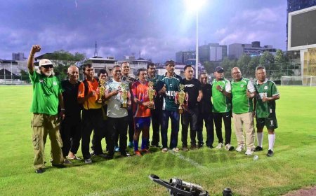 PSMS Sibayak Juara Turnamen All Star Mantan PSMS Piala Wali Kota Medan