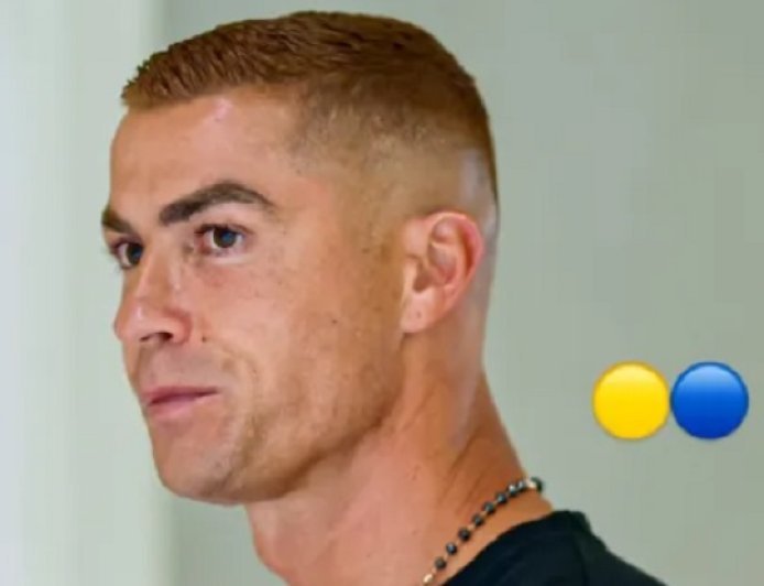 Cristiano Ronaldo Tampil dengan Rambut Emas usai Menikah, Fans Heboh