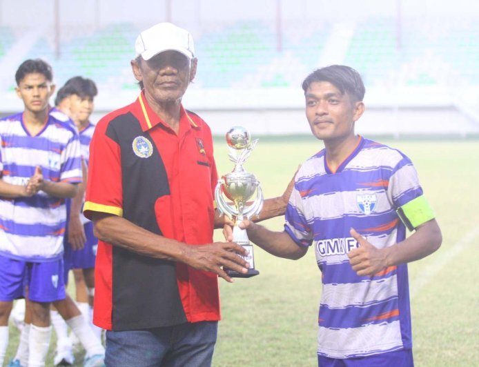Gema FC Padang Juara Fourfeo Medan Cup 2026, Taklukkan Gumarang FC Lewat Adu Penalti