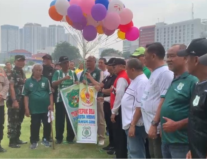 Enam Tim Ambil Bagian di Turnamen Mantan Keluarga PSMS Piala Wali Kota Medan