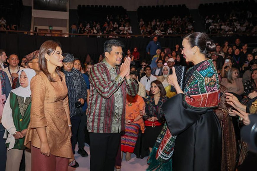 IFW 2026: Bobby Nasution Tegaskan Sumut Siap Jadi Pusat Fashion Indonesia Lewat Ulos