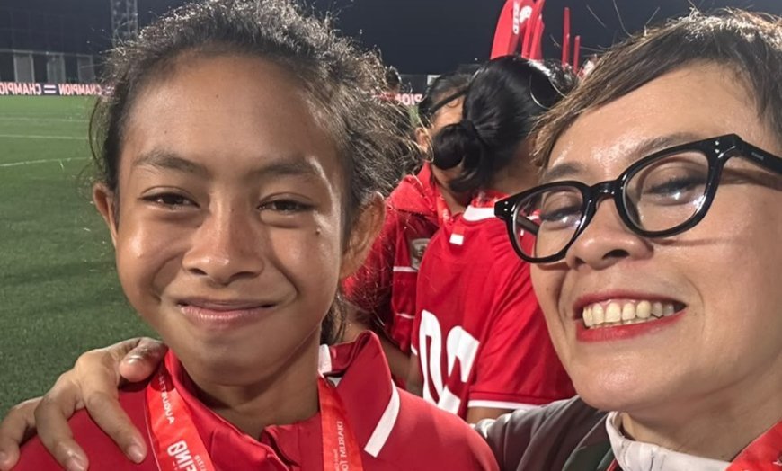 PSSI Sumut Beri Semangat untuk Fadilla Punggawa Timnas Putri Indonesia