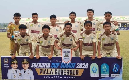 Disporasu FC Vs Sejati Jaya, Final Piala Soeratin U-17 Sumut 2026
