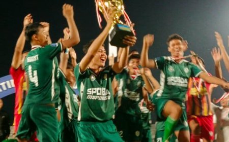 Juara Piala Soeratin U-17 Sumut, Disporasu FC Bidik Gelar di Pulau Sumatera