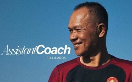 Edu Juanda Asisten Pelatih di Persiba Bantul