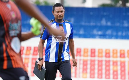 M Ridwan Jadi Pelatih Baru Persiraja, Langsung Pimpin Latihan