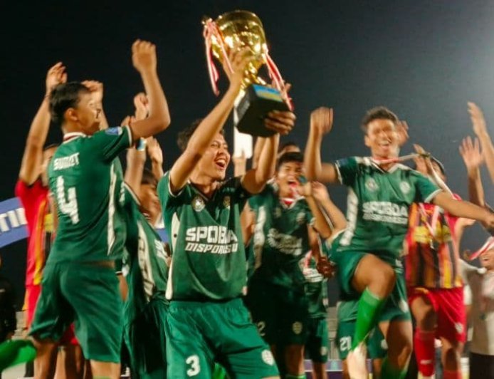 Juara Piala Soeratin U-17 Sumut, Disporasu FC Bidik Gelar di Pulau Sumatera