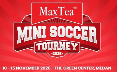 MaxTea Mini Soccer Tourney Hadirkan Wadah Ekspresi Positif bagi Generasi Muda