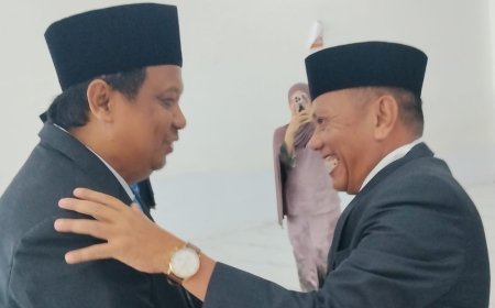 Mulyadi Simatupang Dilantik sebagai Kadis Perikanan dan Peternakan Batu Bara