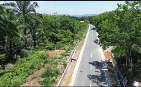 Jalan Hutaimbaru-Sipiongot Rampung 92% Warga Bahagia Berterima Kasih ke Gubsu Bobby