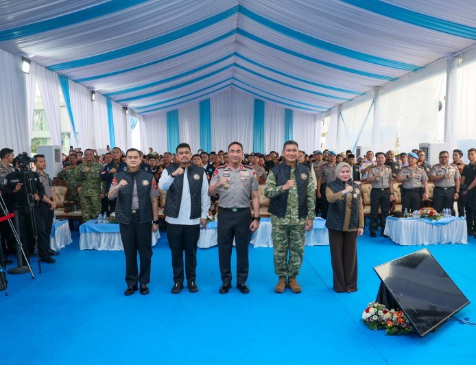 Kolaborasi Kapolri-Gubsu, Forkopimda Pacu Pemberantasan Narkoba di Sumut