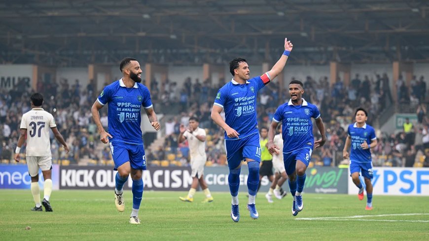 Berhasil Comeback, PSPS Mantap di Puncak Klasemen