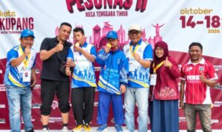 SOIna Sumut Kantongi 12 Medali di Pesonas II 2026, Dua Emas Jadi Kebanggaan