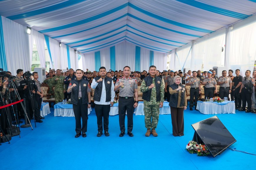 Kolaborasi Kapolri-Gubsu, Forkopimda Pacu Pemberantasan Narkoba di Sumut