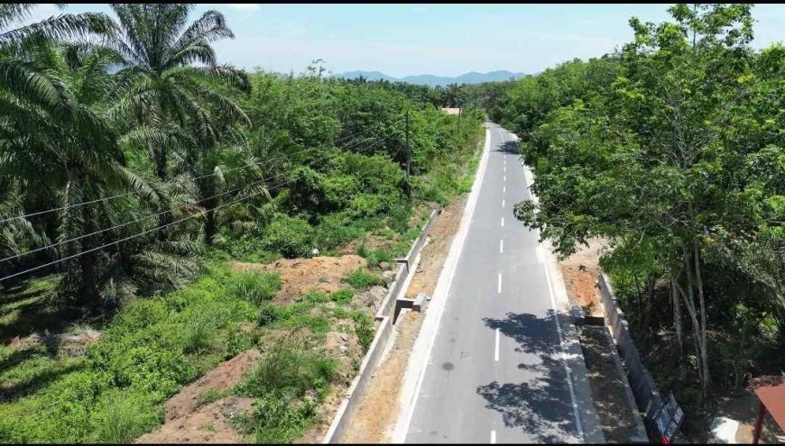 Jalan Hutaimbaru-Sipiongot Rampung 92% Warga Bahagia Berterima Kasih ke Gubsu Bobby